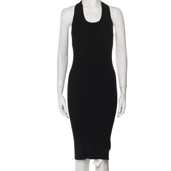 Helmut Lang Black Sleeveless Knit Dress - XS - Picture 1 of 9